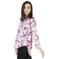 thumbnail image 4 of Inkmeso Haut Décontracté Élégant à Manches Longues Imprimées pour Femmes, T-Shirt d'Été Basique Confortable, 4 of 7