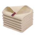 thumbnail image 1 of 6 Piece Household Cleaning Cloth Cotton Weave Kitchen Towel Quick Dry, 1 of 5