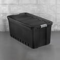 thumbnail image 3 of Sterilite 189L Stacker Tote - Black, 3 of 8