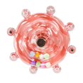 thumbnail image 3 of Tachiuwa Bird Cage Toy Parrot Rotary Wheel Rattle for Cockatiels Parrotlets Lovebirds Pink, 3 of 9
