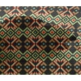 thumbnail image 4 of oneOone Viscose Chiffon Fabric Ethnic Geometric Flame Stitch Decor Fabric Printed BTY 42 Inch Wide, 4 of 4