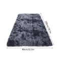 thumbnail image 3 of Boovnll Rugs for Bedroom, Super Soft & Cozy Tie-Dyed Plush Throw Rugs, Non Slip & Non Shedding Bedside Bedroom Rug, for Living Room, Bedroom, Home Decor, Area Rug - 2.6x6.6Ft, 3 of 3