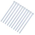 thumbnail image 3 of 10 Pcs Lengthened Half Thread Screws Hex Half Tooth Screw Carbon Steel Half Threaded For Gasoline Generator Gasoline Pump, 3 of 8