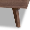 thumbnail image 5 of Baxton Studio Jacob Queen Platform Bed in Walnut Brown, 5 of 5