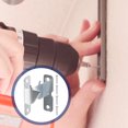 thumbnail image 2 of 2 Sets Curtain Rod Bracket Curtain Hardware Brackets Wall Single Curtain Rod Bracket, 2 of 6