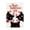 Noir, variante sur Binwennn Bannière Maison Douce pour Fête Saint-Valentin Drapeau de Jardin Design Rose Double Impression Drapeau de Festival