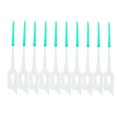 thumbnail image 1 of Anself  160PCS Interdental Brushes Ultra Tight Bristles Tooth Interdental Cleaners Silicone Toothpick Brush Cleaners Disposable  Brushes Between Teeth, 1 of 6
