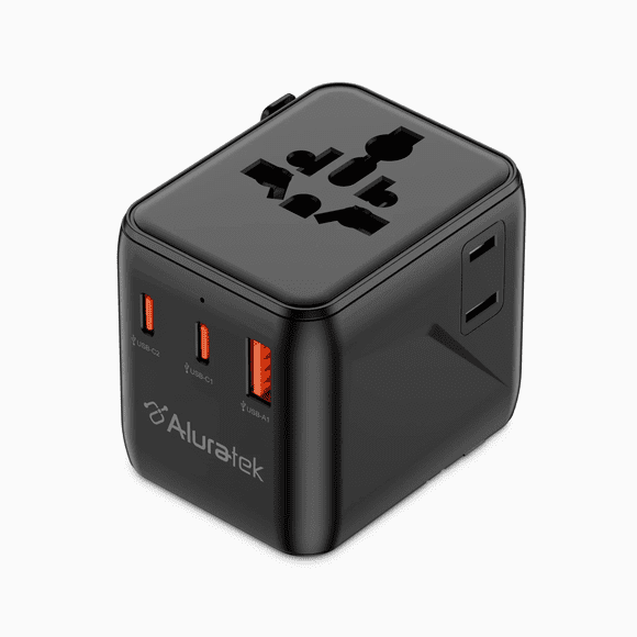 Adaptateur de voyage universel 20W Aluratek