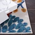 thumbnail image 2 of SAFAVIEH Cabana Garnet Floral Outdoor Area Rug, 2 of 9