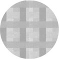 thumbnail image 1 of Ahgly Company Machine Washable Indoor Round Transitional Dark Gray Area Rugs, 8' Round, 1 of 7
