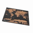 thumbnail image 4 of Map Scratch World Map Stylish Fine Printed Wall Scratchcard Map Poster for Travel Enthusiast, 4 of 5