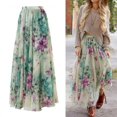 thumbnail image 1 of Robe Longue Maxi BOHO Hippie pour Femmes d'Été à Fleurs, 1 of 5