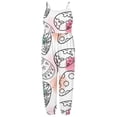 thumbnail image 4 of TIMIFIS Pièce Combinaison une Sans Manches à Bretelles pour Tout-Petit Bébé Fille, Barboteuse Pantalon, Impression d'Oeufs de Joyeuses Pâques, Tenue d'Été, Vêtements - 3-4 Ans, 4 of 6