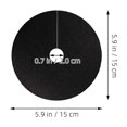 thumbnail image 2 of LNGOOR 30 Pcs Anneaux de Protection des Racines d'Arbres Non Tissés, Tissu Respirant pour Jardin, Tapis de Paillis d'Arbres Réutilisable, 2 of 8