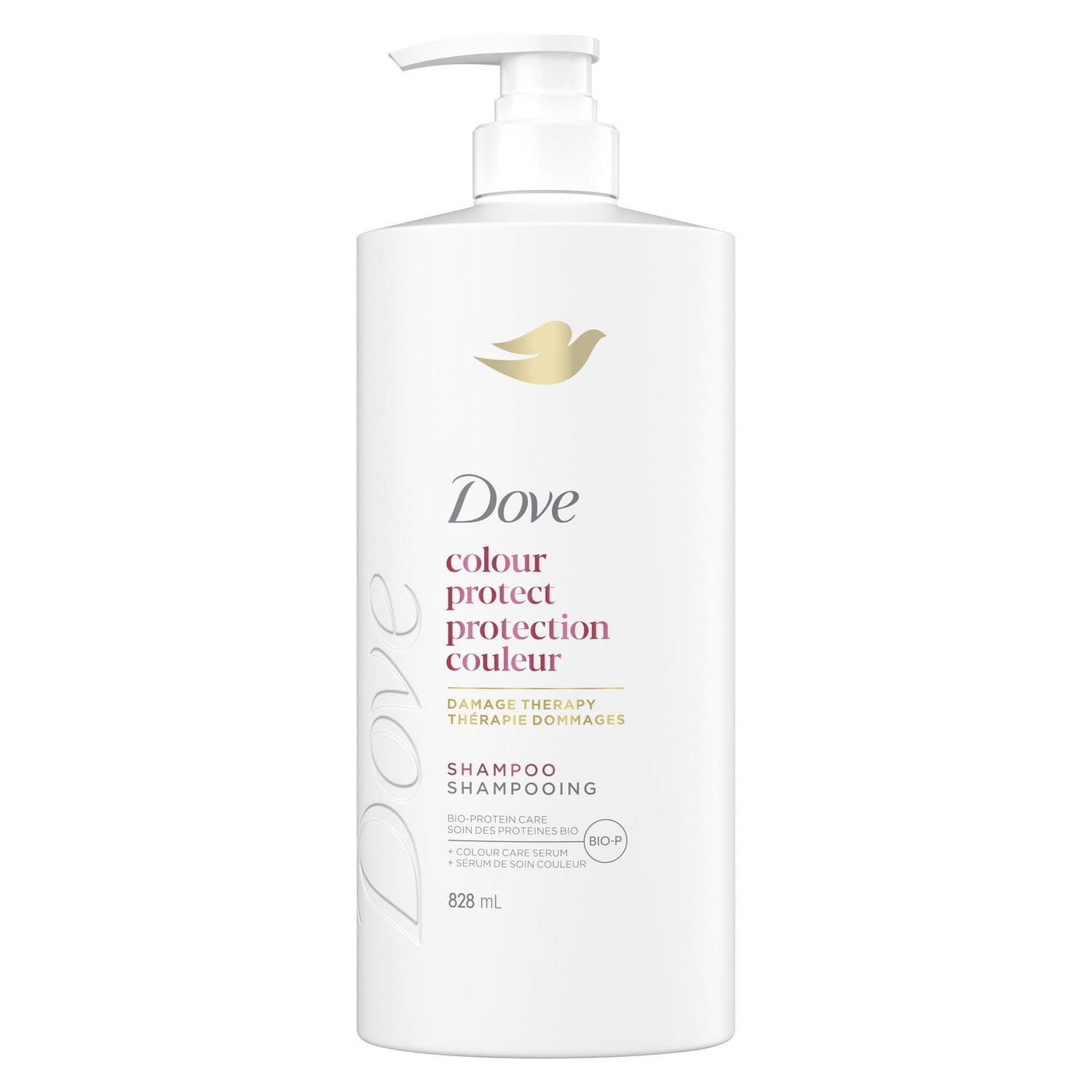 Dove Shampoo Colour Protect Bio-Protein Care + Colour Care Serum, 828 ml