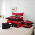thumbnail image 5 of YST 7 Piece Bed in a Bag King Size Comforter Set Ice Hockey Bedding Set,Hockey Reversible Design Bed Set,Winter Sports Soft Microfiber Comforter with Sheet Set,All Season,New Jersey, 5 of 5