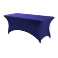 thumbnail image 1 of Stretchable Polyester Rectangle Table Cover for Outdoor Events – Elastic Fitted Design for Parties Weddings Banquets and Gatherings – Table Protector, 1 of 6