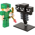 thumbnail image 1 of Minecraft-Créer-Un-Bloc-Alex vs. Wither Coffret 2 Figurines, 1 of 6