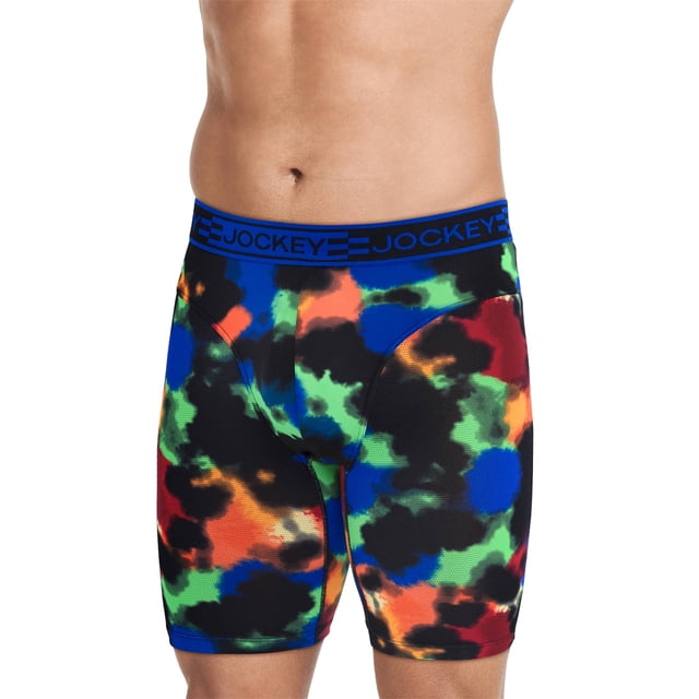 Jockey Sport Slip Mi-Cuisse en Maille Rafraîchissante Performance 9 Pouces