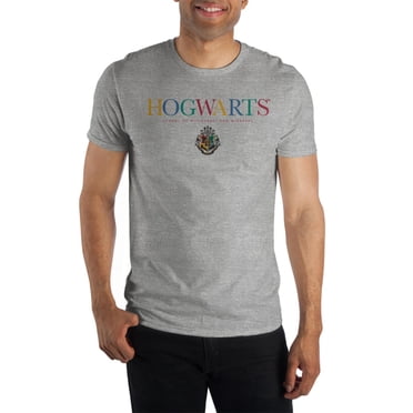 Harry Potter Hogwarts Heather Grey T-Shirt