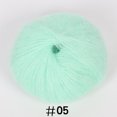 thumbnail image 4 of 25g/ball Knitting Scarf Yarn Soft Thin Plush Hand Crochet Thread DIY Hand Crochet Thread Sewing DIY Winter Shawl Yarn, 4 of 9