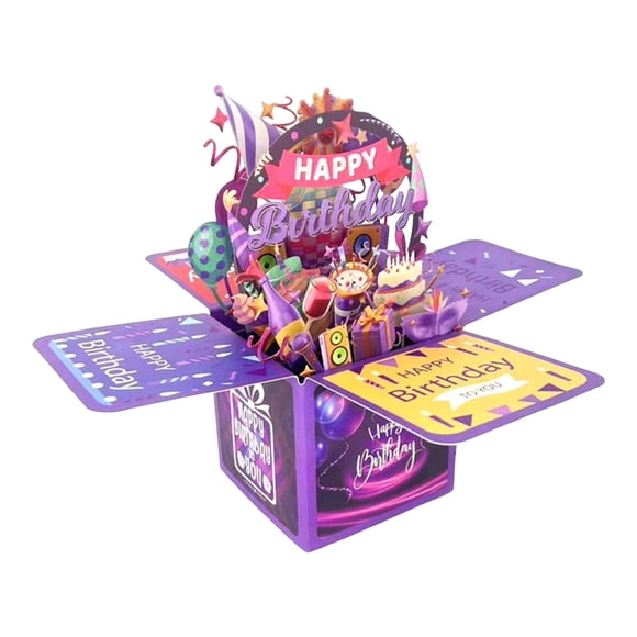 Up Birthday Cards 3D Greeting Card Happy Birthday Card Gifts For Kids Teens Women Men Son Daughter