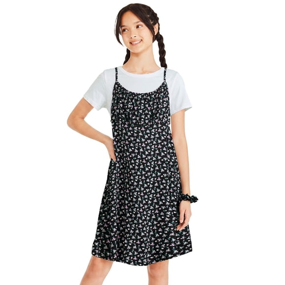 George Girls' Three Piece T-Shirt and Dress Set