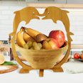 thumbnail image 3 of Fruit-Shaped Foldable Wood Fruit Basket Fruit Tray Fruit Rack And Dried Fruit Box Can Be Stored And Folded, 3 of 6