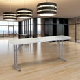 thumbnail image 4 of National Public Seating Table Pliante de Séminaire 18 x 72 Pouces, Gris Moucheté, 4 of 10