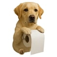 thumbnail image 1 of Porte-papier pour Chien Distributeur de Rouleaux de Papier Hygiénique Amusant Porte-Rouleau de Papier de Toilette Support de Rangement pour Rouleaux en Forme d'Animal Imprimé 3D Support Décoratif Mural pour Papier de Toilette pour Salle de Bain Cuisine Acier Inoxydable, 1 of 4
