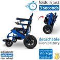 thumbnail image 4 of MAJESTIC IQ-8000 New Remote & Joystick Controlled Mobility Aid Lightweight Foldable Electric Wheelchair, 4 of 6