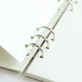 thumbnail image 2 of 5 Pcs 3 Holes Metal Loose Leaf Binder Rings 20mm, 2 of 3