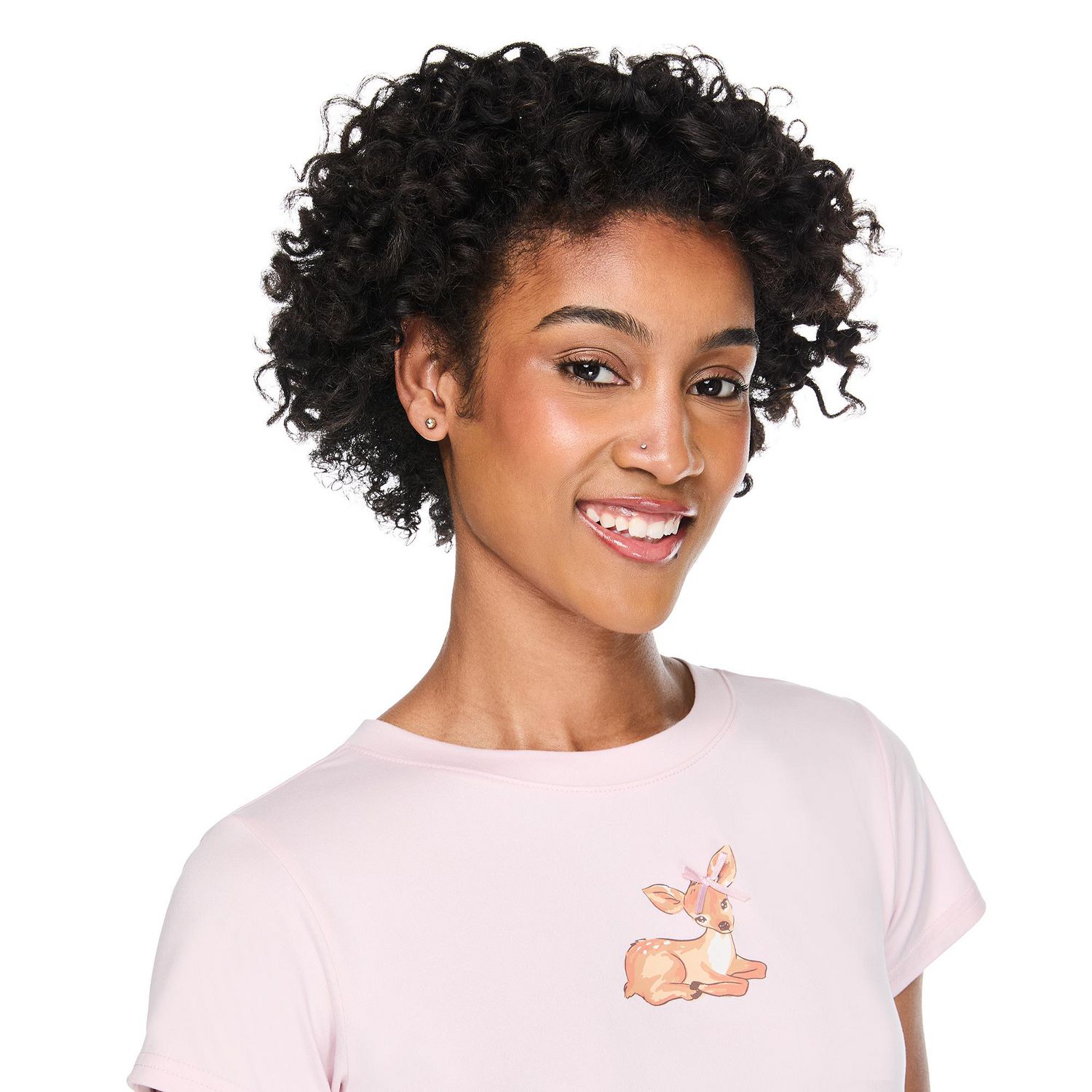 No Boundaries Women's Two Piece Pajama Set