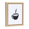thumbnail image 1 of hometrends Coffee 3 Framed Canvas Art, 1 of 4