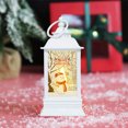 thumbnail image 3 of Night Light Lamp Christmas Four-Corner Lantern with Customizable Patterns Festive Decoration Light Portable Candle Lamp Decorative Candle Lanterns, 3 of 6