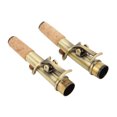 thumbnail image 3 of Saxophones Necks, Durable Portable Easy Installation Saxophone Neck 2Pcs  For Instrument Cyan Antique Brass, 3 of 8