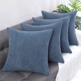thumbnail image 2 of Unique Bargains 4-Piece Polyester Corn Stripe Throw Pillow Cover for Sofa, 2 of 10