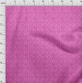thumbnail image 4 of oneOone Polyester Spandex Fuschia Pink Fabric Abstracts Sewing Craft Projects Fabric Prints By Yard 56 Inch Wide, 4 of 5