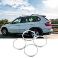 thumbnail image 3 of 4 Pcs Anneau de Centre de Moyeu de Roue de Voiture Pièces Portables Alliage d'Aluminium Détachable Automobile Modifié Anneaux de Réparation Réducteur Accessoires 73.1-63.3, 3 of 6