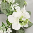 thumbnail image 4 of Hydrangea Candle Rings Wreaths Floral Candle Ring Candlerings For Pillar Candle, 4 of 4