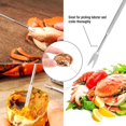 thumbnail image 3 of 9PCS Seafood Tools Set Crab Lobster Crackers Forks Opener Shellfish Lobster Crab Leg Sheller Stainless Steel Nut Cracker Sets, 3 of 10