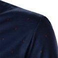 thumbnail image 4 of EGNMCR T-Shirts pour Hommes, Manches Courtes, Patchwork, Col Rabattu, Chandail-Over, Cadeaux pour Hommes, 4 of 9