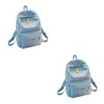 thumbnail image 2 of Maytalsory Spacious Backpack For School And Travel Durable And Fashionable Sturdy light blue 2Set, 2 of 6