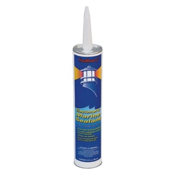 Sudbury 301 10 oz Clear Elastomeric Sealant Cartridge