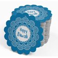 thumbnail image 4 of Inkdotpot Silver Foil Paper Hang Tags Happy Diwali Favor Tags 50 Pieces, 4 of 6