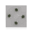 thumbnail image 1 of Esource Parts Carte PCB Conductrice de Remplacement à Boutons de Pavé en D Compatible avec Manette Xbox One, 1 of 1