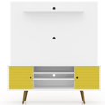 thumbnail image 3 of Manhattan Comfort Liberty 63" Wall Unit in White and Yellow, 3 of 9