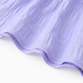thumbnail image 3 of PatPat Robe Décontractée pour Fille en Coton Uni Blanc à Manches Courtes avec Ourlet à Volants, 3 of 7