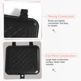 thumbnail image 2 of Arealer Toasted Sandwich Maker Non-stick Grilled Sandwich Panini Maker With Insulated Handle Hot Sandwich Maker Grilled Cheese Machine, 2 of 7