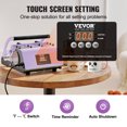 thumbnail image 3 of VEVOR Gobelet Presse à Chaud Machine 11-30oz Tasse Presse Gobelets de Sublimation Violet, 3 of 9